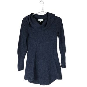 Anthropologie Cowl Neck Tunic Sweater